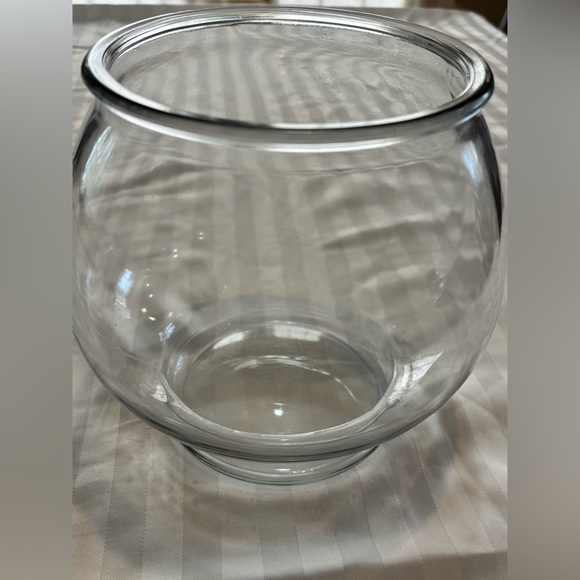 Clear Glass Fish Bowl (NWOT) - Picture 1 of 3